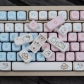 Milk Candy Bunny 104+35 MOA Profile Keycap Set Cherry MX PBT Dye-subbed for Keyboard